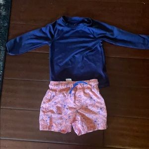 Cat & Jack toddler boy swim set